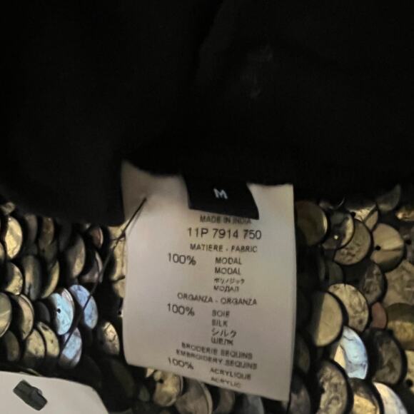 Givenchy Scoop Neck Sequin Sleeveless Top EUC - Picture 4 of 5